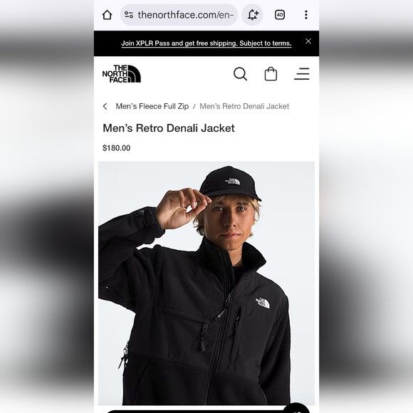 The North Face Men's Two-Tone Performance Jacket XL POLARTEC - Picture 10 of 16